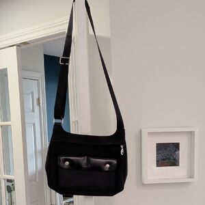 Longchamp Black Crossbody Shoulder Bag